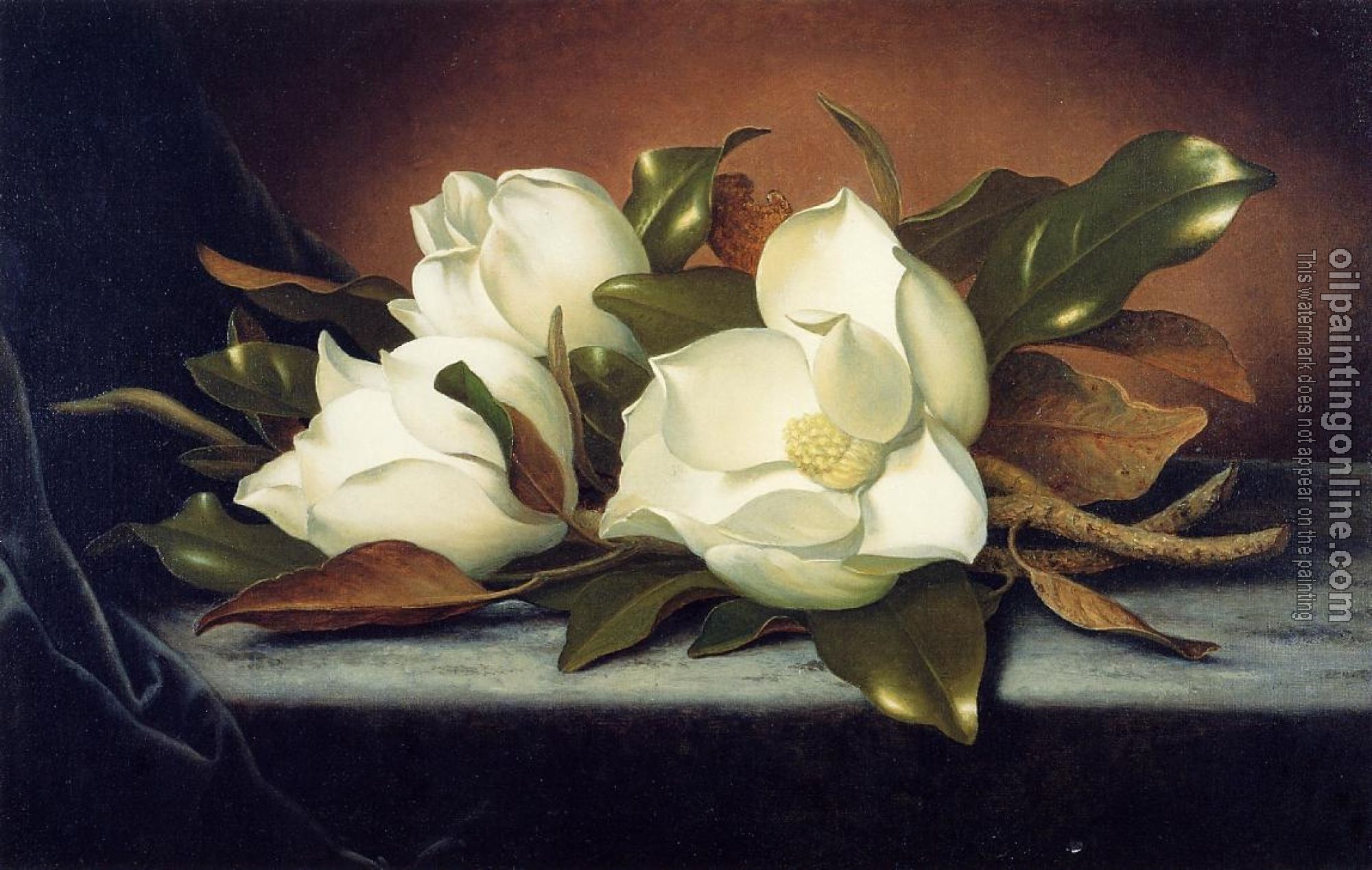 Heade, Martin Johnson - Giant Magnolias